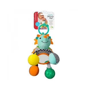 Infantino - Hérisson suspendu avec hochet et miroir