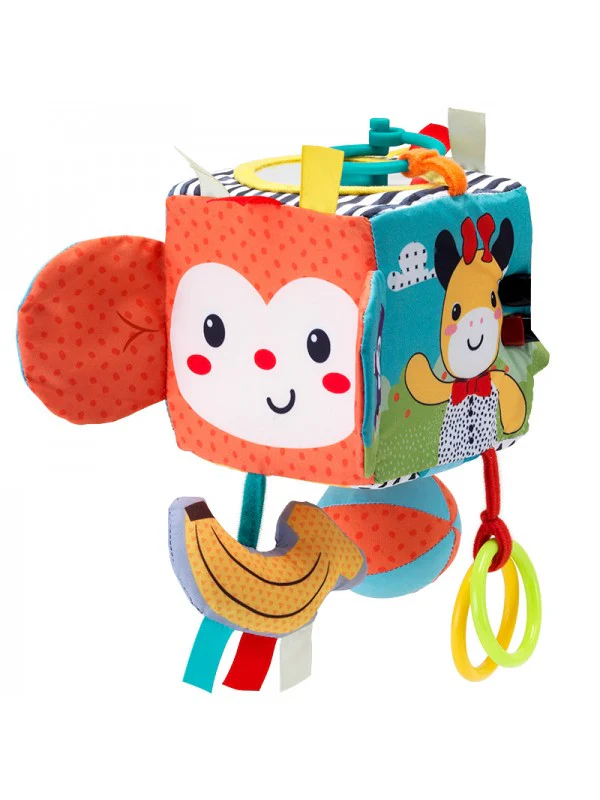 Infantino - Soft -peek and seek - Cube d'activités sensorielles – Image 4