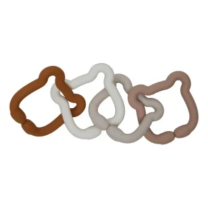 Jollein - Anneaux jouets Ourson en silicone