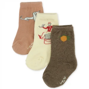 Konges Sløjd - Chaussettes en jacquard (lot de 3)