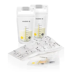 Medela - Lait maternel - Sacs de conservation - 180 ml (50 pièces)