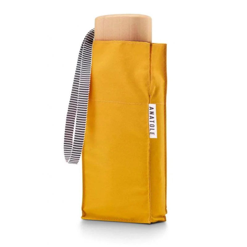 Mini-Parapluie adulte Martin - Jaune Moutarde – Image 4