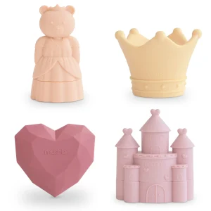 Mushie - Jouets de bain - Princesse (lot de 4)