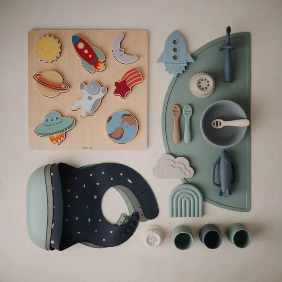 Mushie - Hochet et jouet de dentition à la fois – Image 4