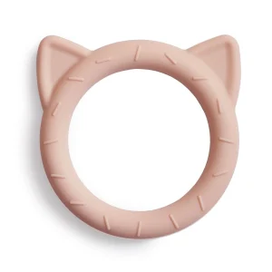 Mushie - Silicone - Anneau de dentition - Chat - Jouet de dentition - Dentition