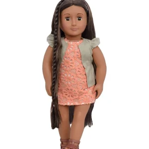 Our Generation - Poupée Flora 46 cm - Poupée à cheveux