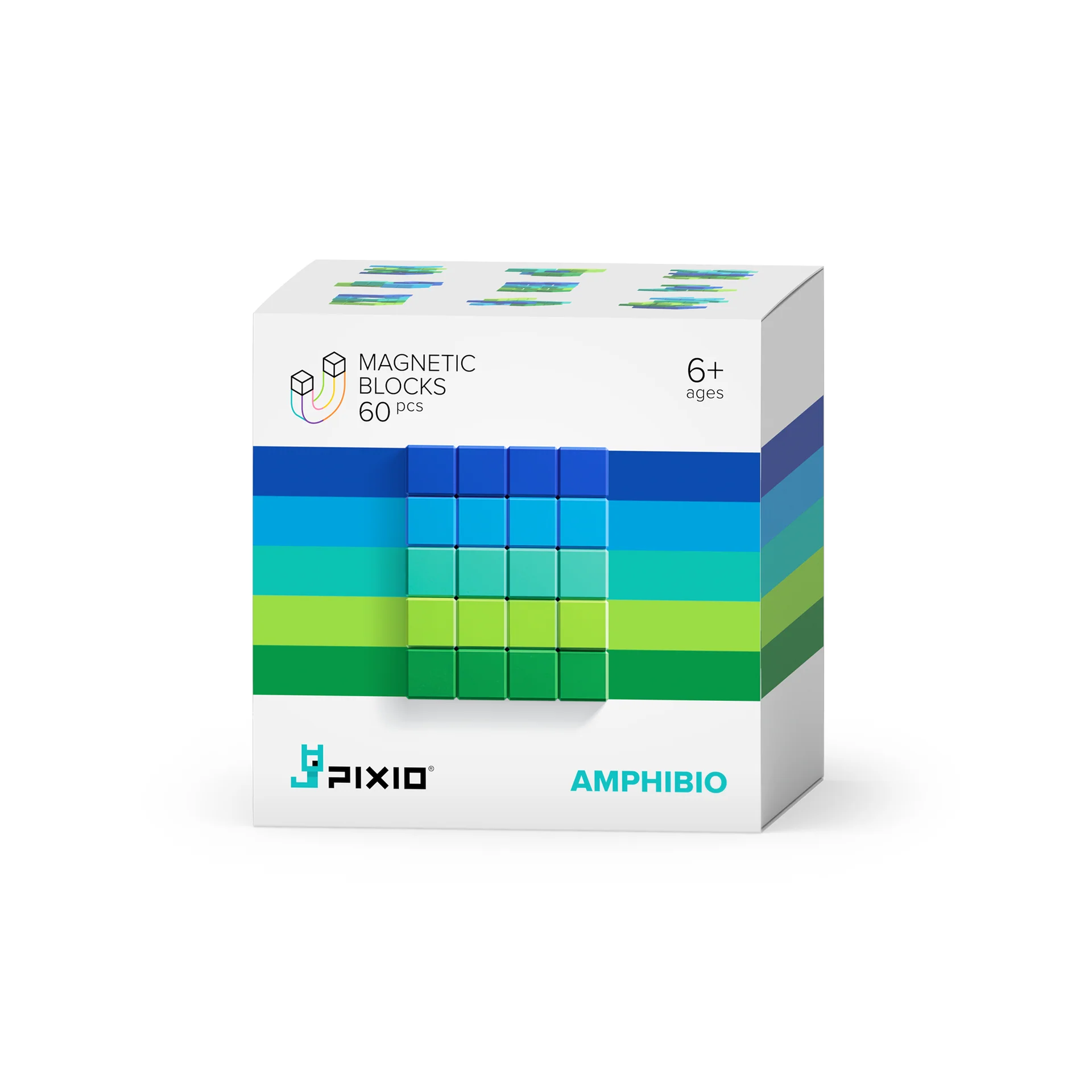 Pixio - Blocs magnétiques série abstraite - 60 pièces – Image 2