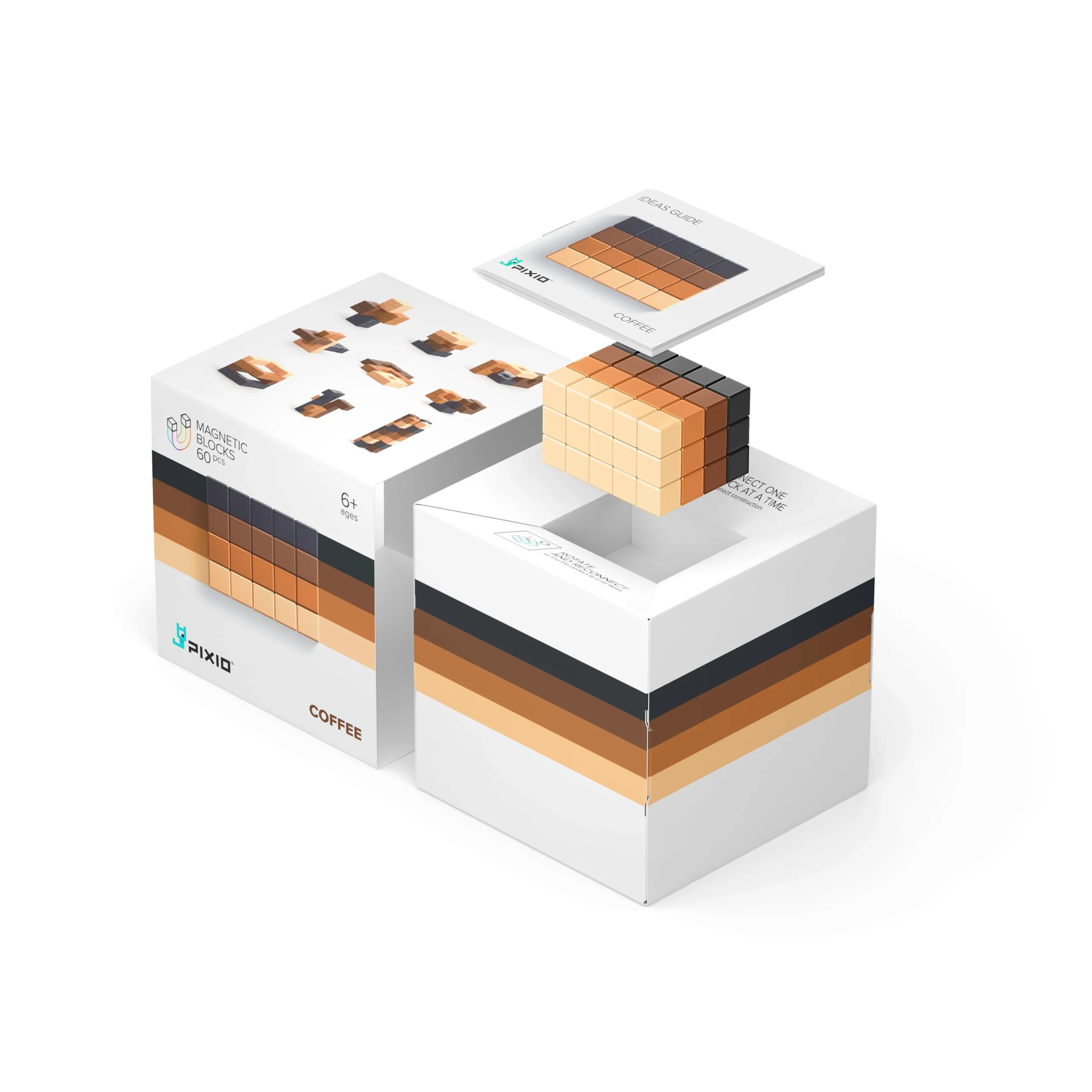 Pixio - Blocs magnétiques série abstraite - 60 pièces – Image 7