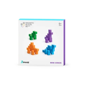 Pixio - Mini Dinos - 80 blocs