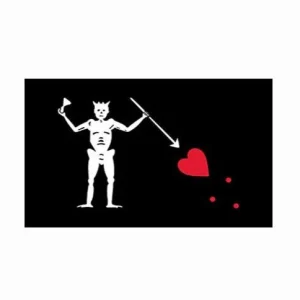 Drapeau Pirate Barbe Noire