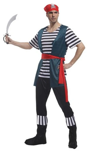 Déguisement Pirate Homme XXL – Image 3