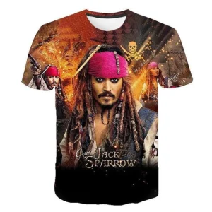 T-Shirt Pirate Jack Sparrow