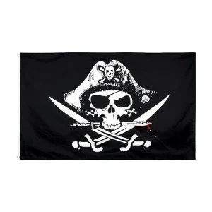 Drapeau Pirate Véritable