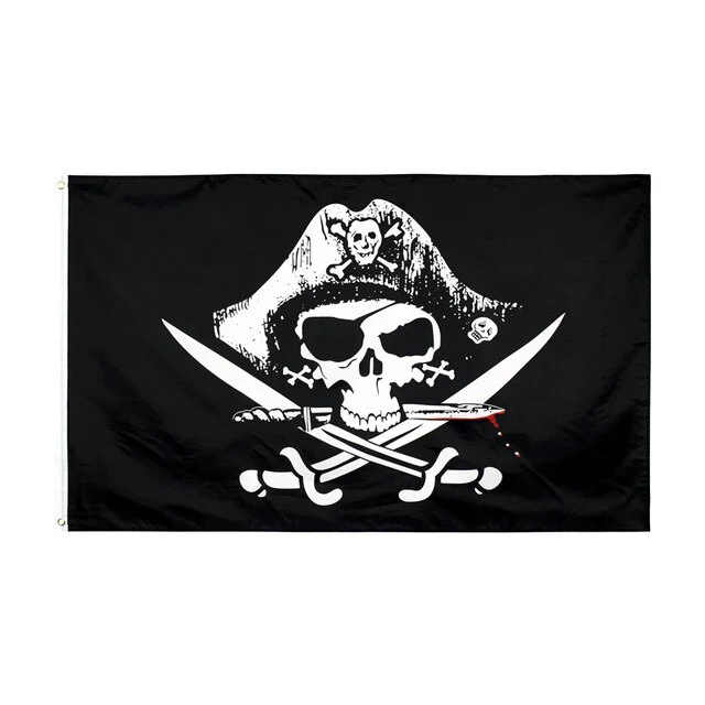 Drapeau Pirate Véritable