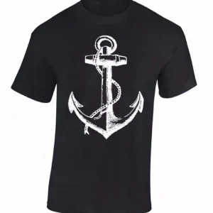T-Shirt Pirate Ancre Marine
