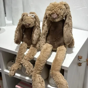 Doudou Lapin 28cm - Marron