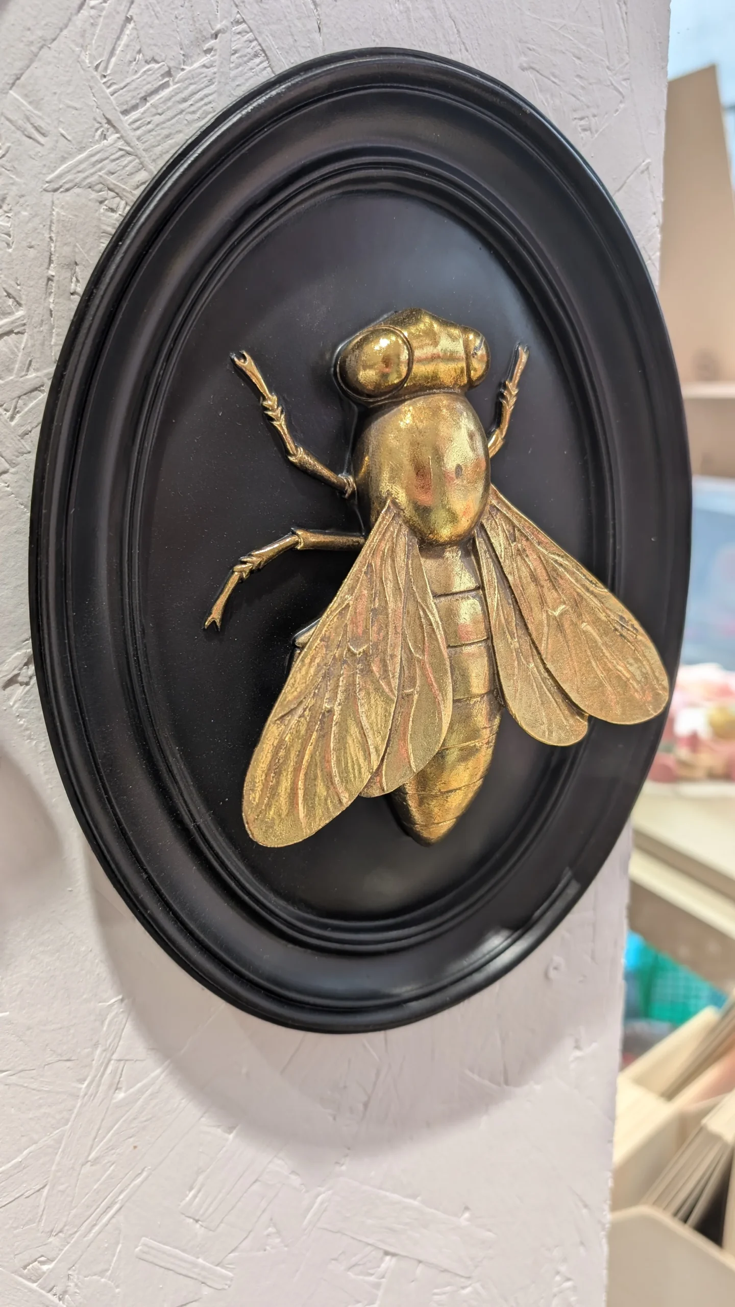 Décoration Murale - Abeille Noir GM – Image 4