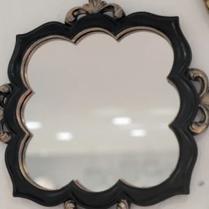 Miroir Arabesque - noir & doré