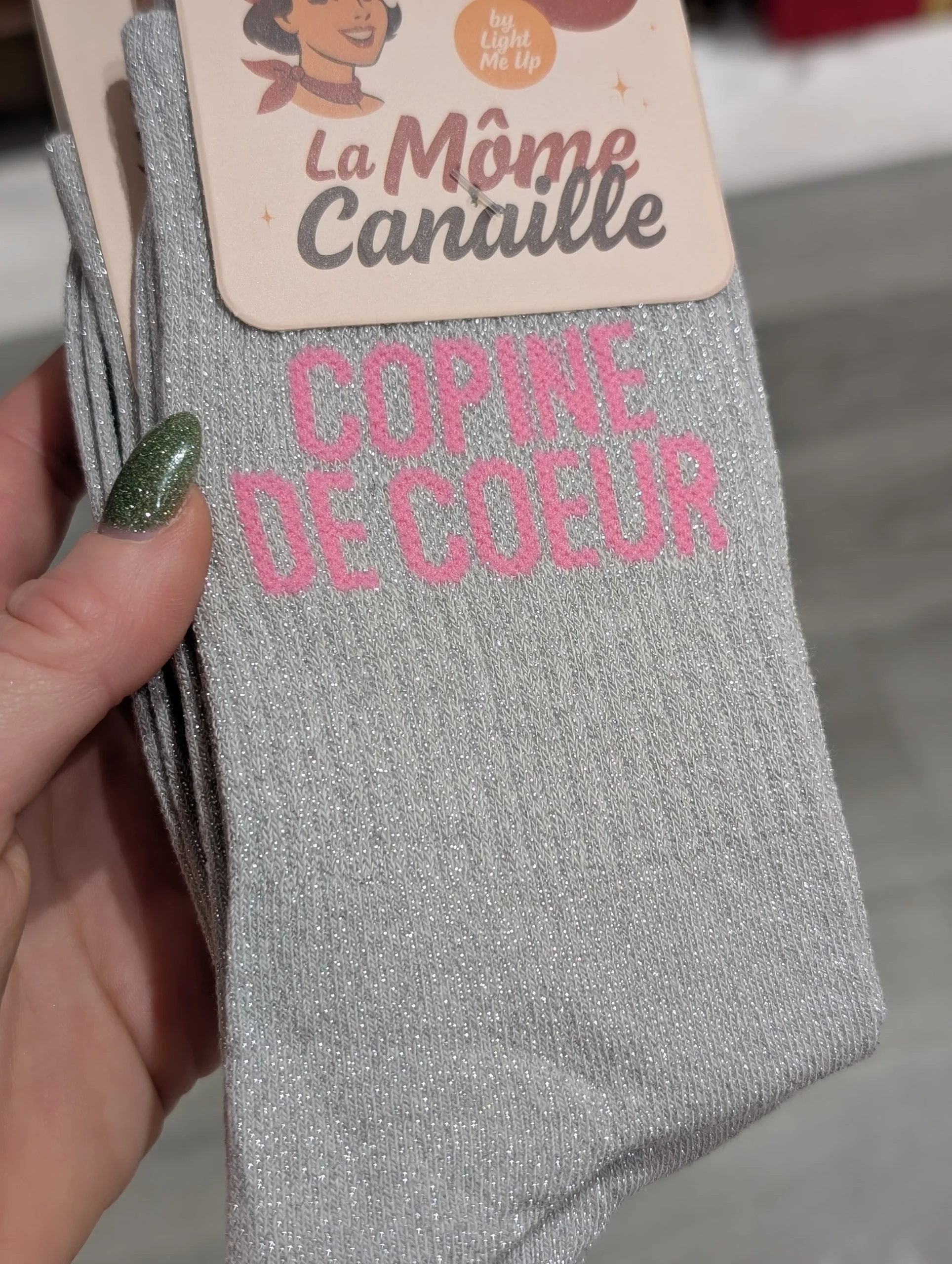 Chaussettes à Paillettes – Image 4