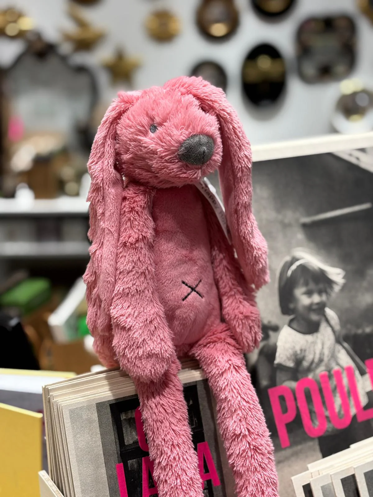 Doudou Lapin 38cm - Hot Pink – Image 3