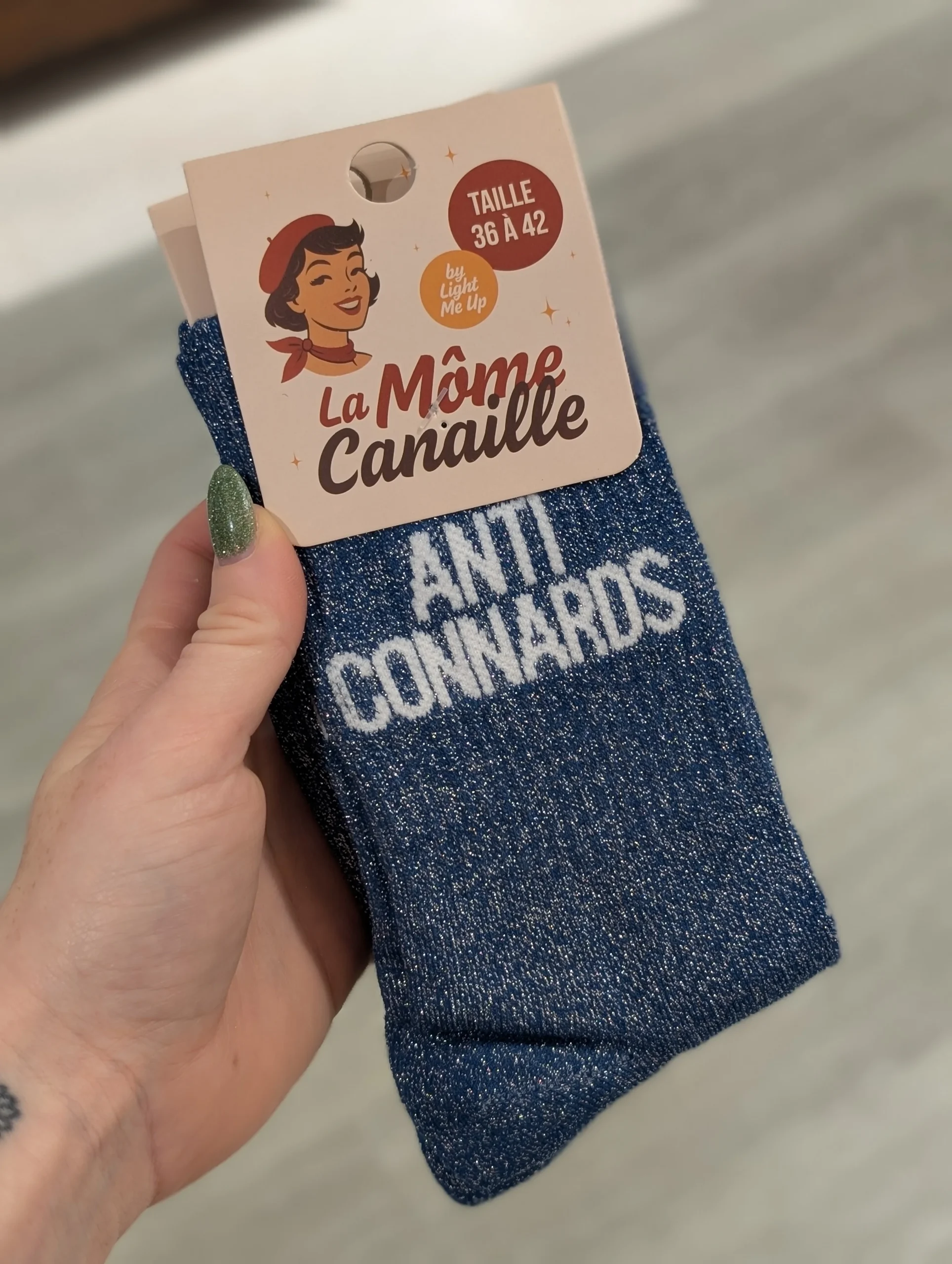 Chaussettes à Paillettes – Image 3