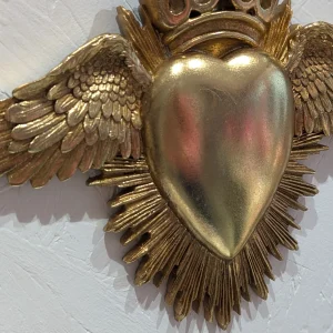 Décoration Murale - Ex-Voto Coeur Ailes
