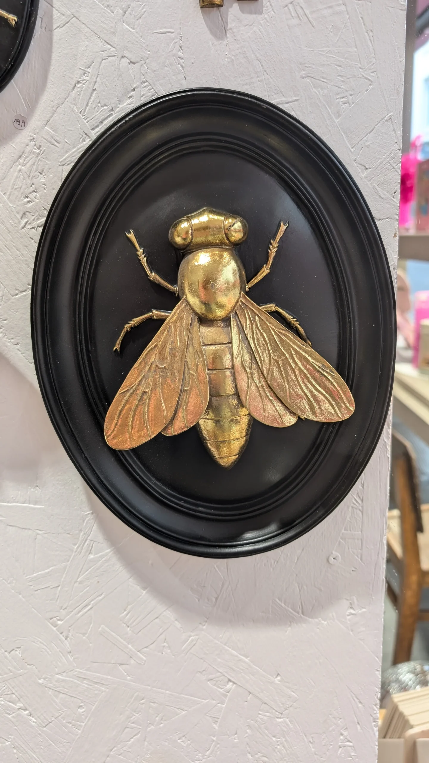 Décoration Murale - Abeille Noir GM – Image 2