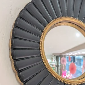 Miroir - Fleur Noir