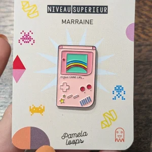 Pin's Annonce - Marraine