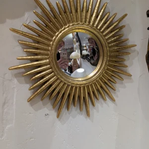 Miroir - Soleil doré