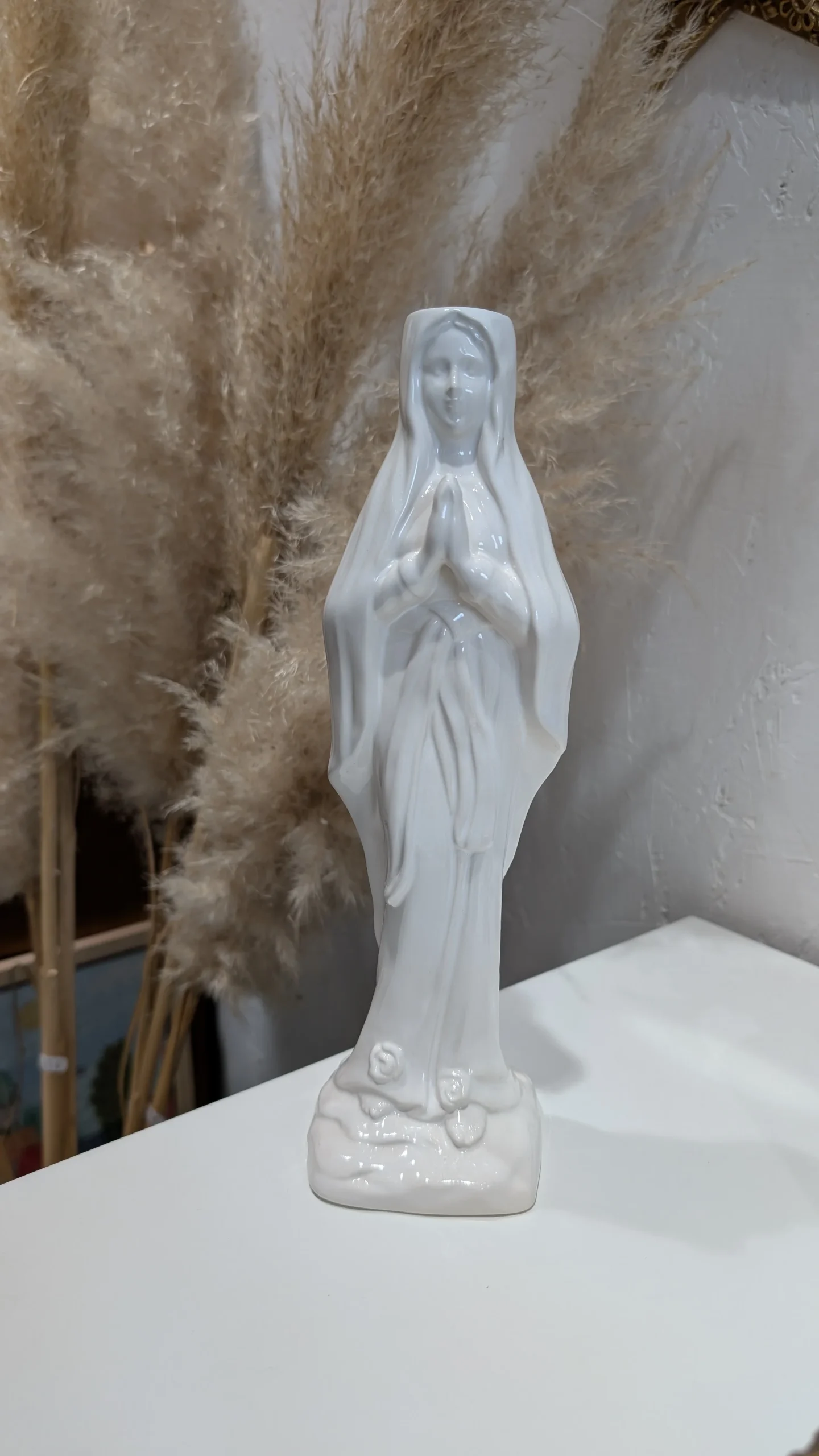 Bougeoirs Vierge - Blanc