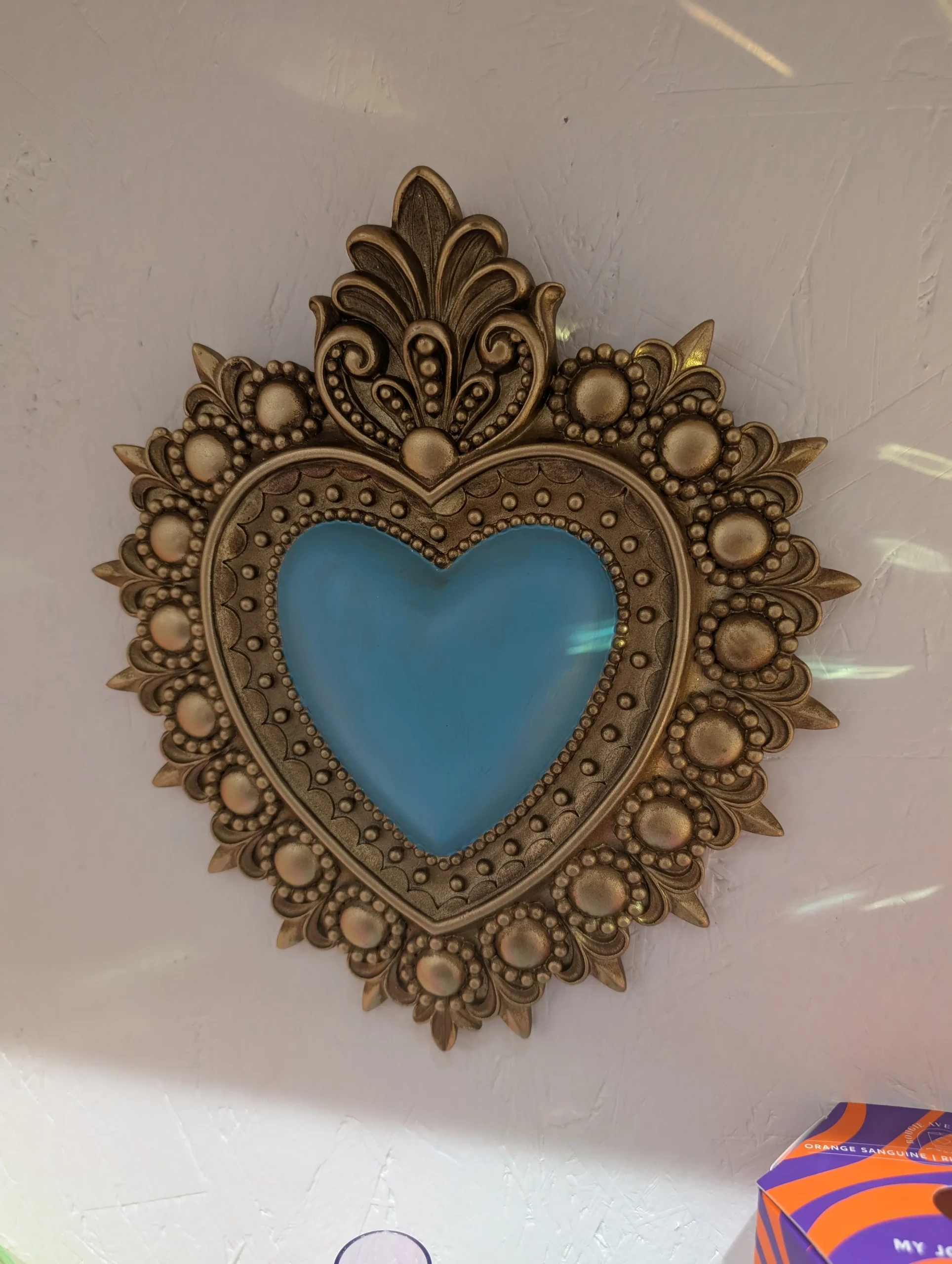 Décoration Murale - Ex-Voto Coeur Bleu – Image 2