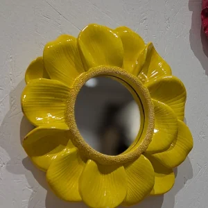 Miroir - Fleur Jaune