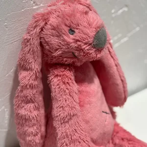 Doudou Lapin 38cm - Hot Pink