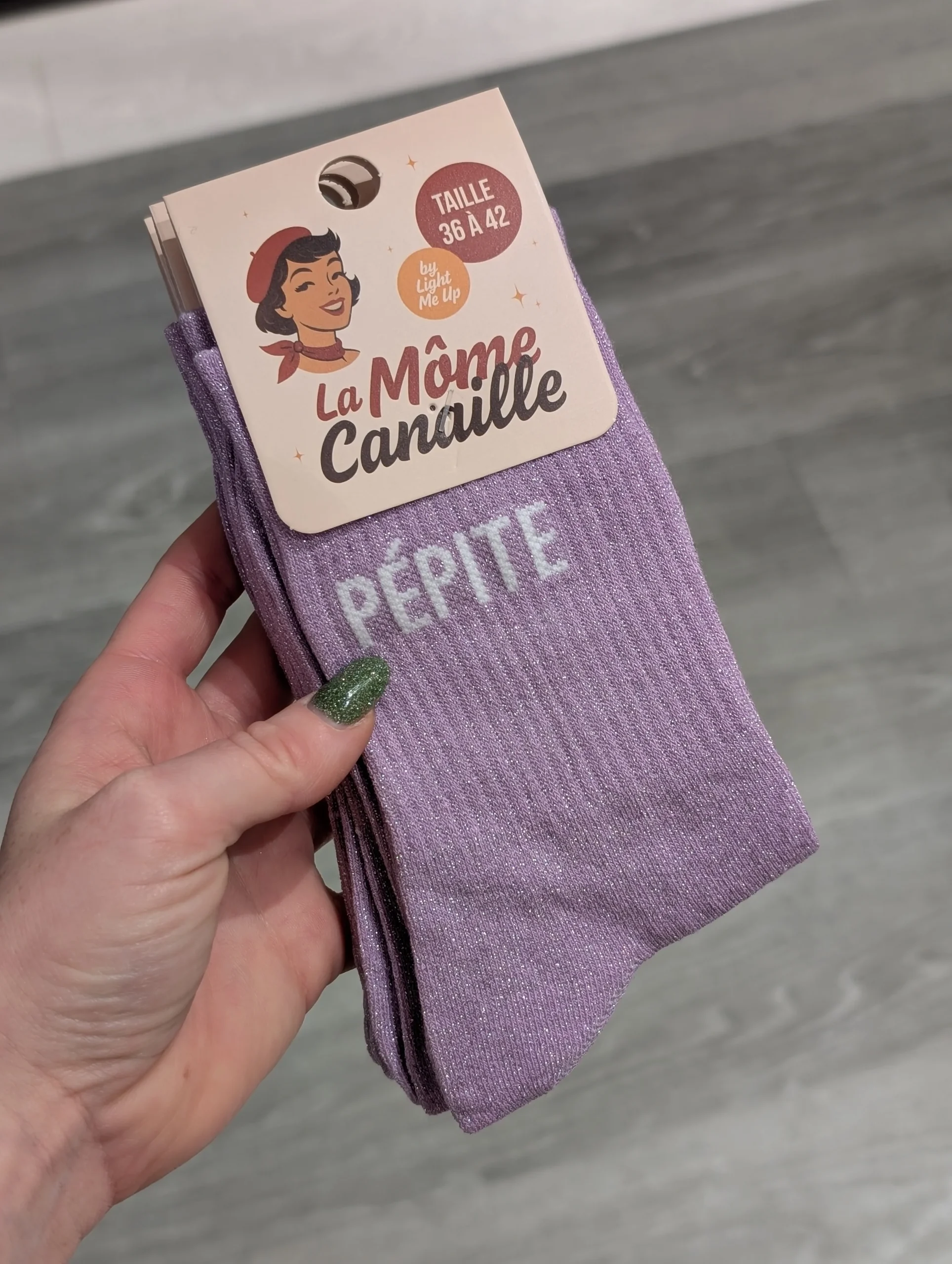 Chaussettes à Paillettes