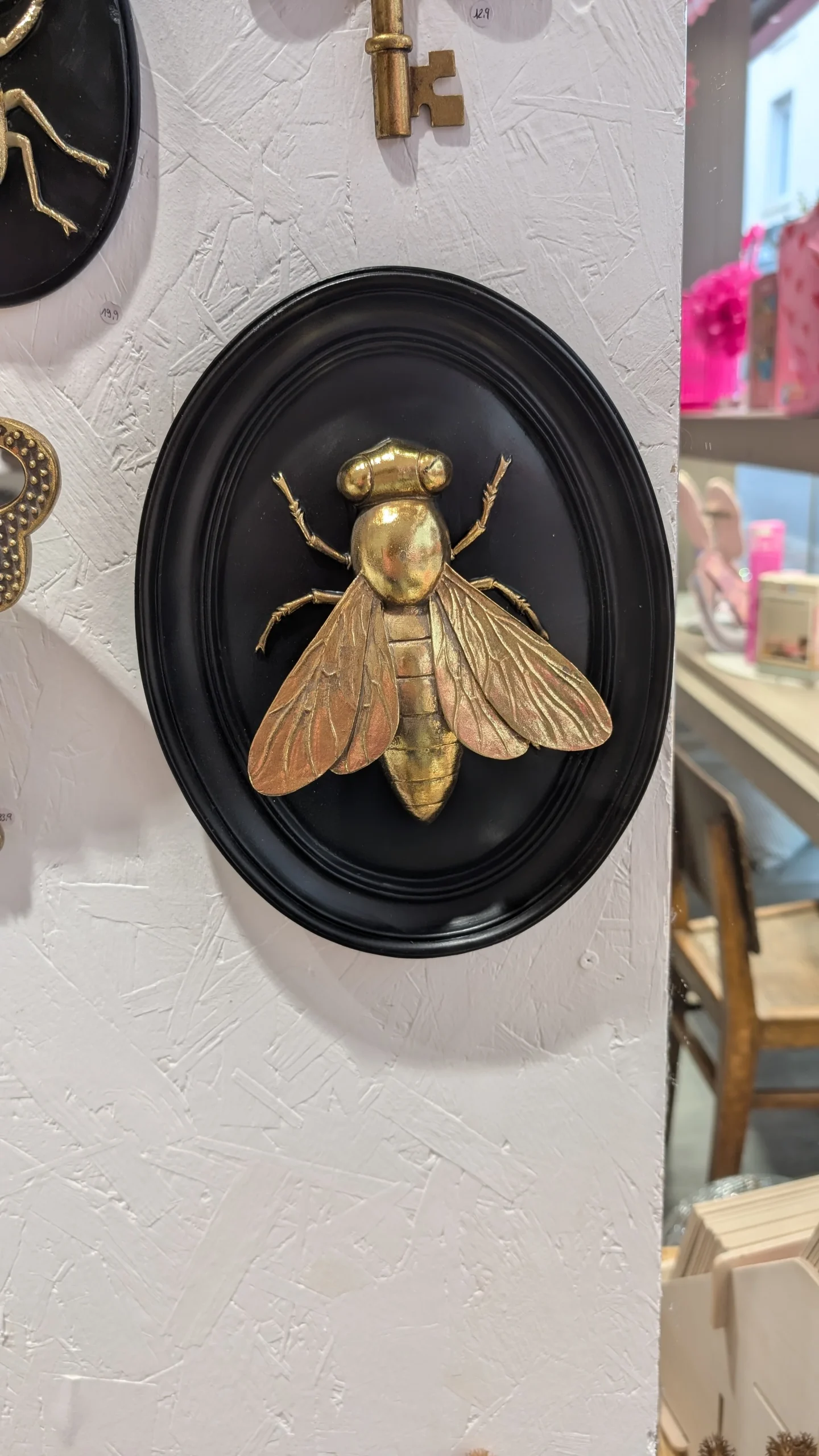 Décoration Murale - Abeille Noir GM – Image 3