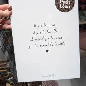 Affiche - Il y a les amis..