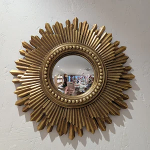 Miroir - Soleil doré