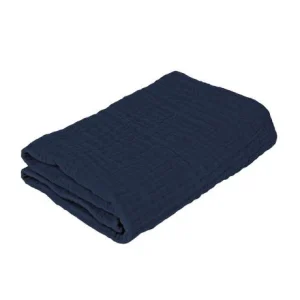 Sebra - Couverture hydrophile pour bébé - Deep Sea Navy
