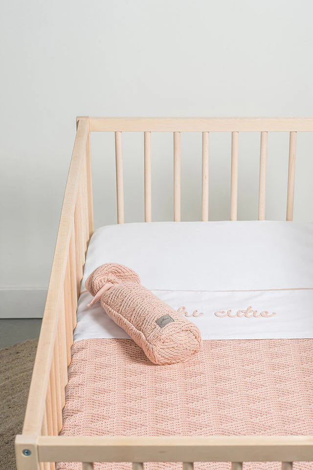 Jollein - Sac à dos River Knit | Rose pâle – Image 3