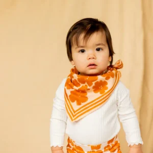 Foulard Manika - Flora Bold - Orange