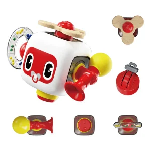 Topbright - Cube d'activités - Busy Cube - 12 mois