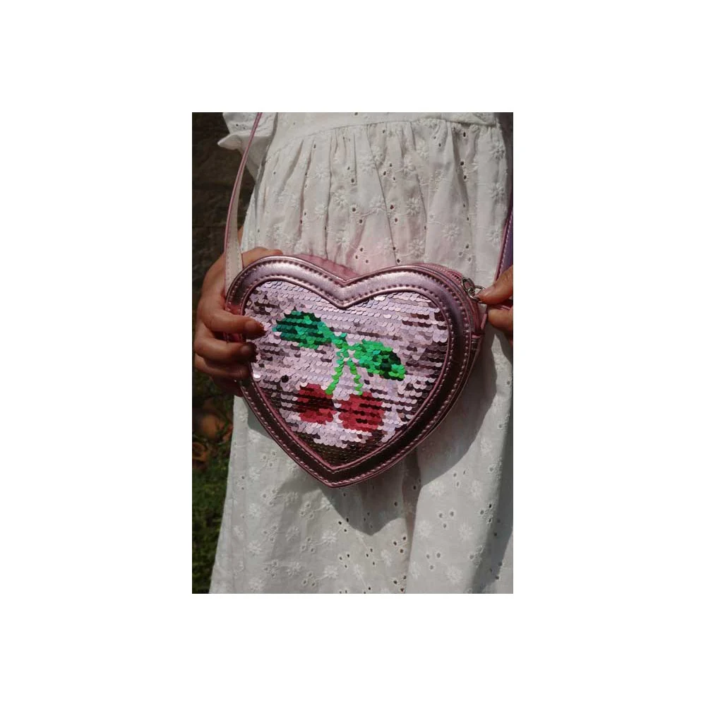 Konges Slojd - Sac à bandoulière en forme de cœur pour enfants TUT – Image 5