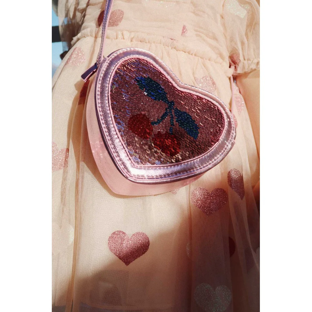 Konges Slojd - Sac à bandoulière en forme de cœur pour enfants TUT – Image 6