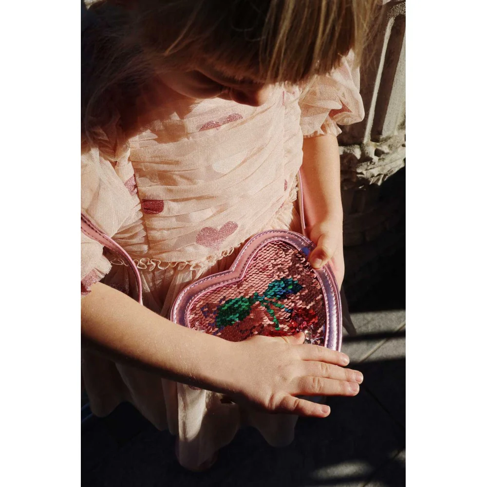 Konges Slojd - Sac à bandoulière en forme de cœur pour enfants TUT – Image 7