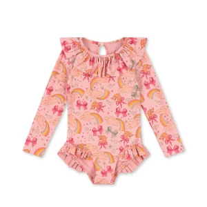 Konges Slojd - Maillot de bain - Manuca Frill - Rainbow Bow (copie)