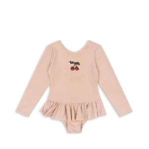 Konges Slojd - Maillot de bain à manches longues - Jade - Sable du soir