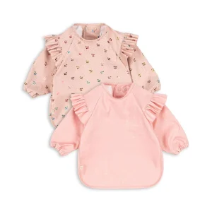 Konges Slojd - Bavoir à manches longues avec frange (lot de 2)