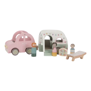 Voiture avec caravane