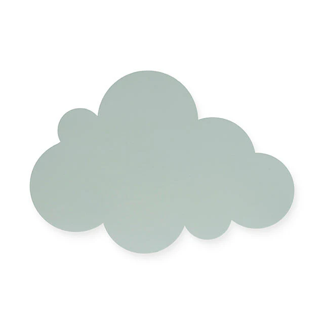 Jollein - Applique pour chambre d'enfant Nuages (Vert)